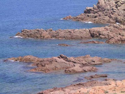 Costa Paradiso - Caletta La Sorgente, un tratto della costa