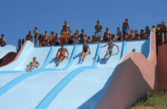 L'Acquafantasy di Isola Rossa: lo scivolo